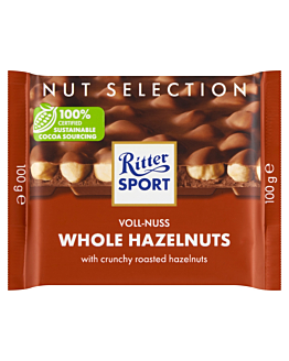Ritter Sport Czekolada mleczna z całymi orzechami 