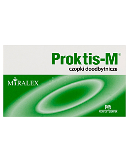 Proktis-M, Czopki doodbytnicze