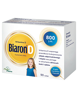 Bioaron D, Witamina D 800 j.m., Kapsułki twist-off