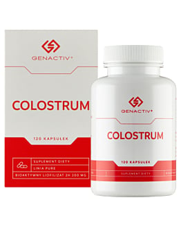 Genactiv Colostrum Preparat wzmacniający odporność, 120 Kapsułek