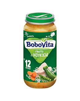 Bobovita Obiad Domowe Risotto z Indykiem