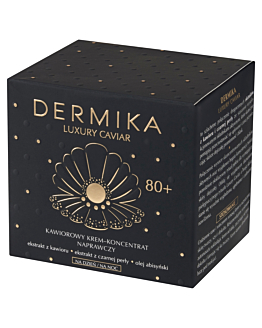 Dermika Luxury Caviar Kawiorowy krem koncentrat naprawczy 80+ na dzień i na noc