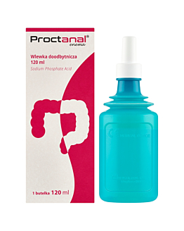 Proctoanal Enema wlew doodbytniczy, płyn 120 ml