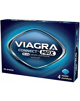 Viagra Connect Max 50 mg 4 Tabletki Powlekane