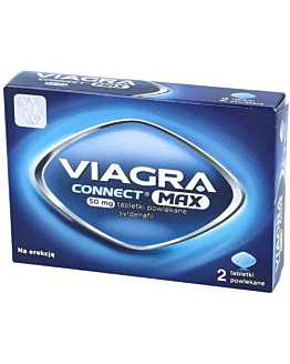 Viagra Connect Max 50 mg, 2 Tabletki Powlekane