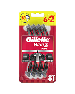 Gillette Maszynki do Golenia Blue3 Red 6+