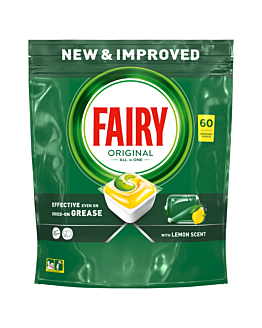 Fairy Aio Yellow Kapsułki do zmywarki, 60 szt.