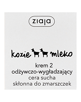 Ziaja Kozie mleko Krem 2 odżywczo-wygładzający do skóry suchej