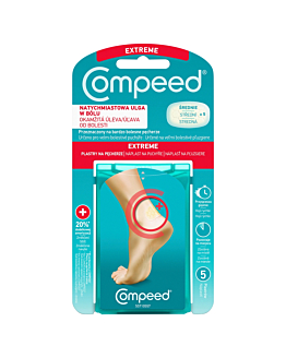 Compeed Cerotti per Vesciche sui Talloni per Attività Sportiva, Misura Media