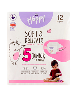 Bella Happy Soft & Delicate Pieluszki Junior