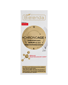 Bielenda Chrono Age 24H Odbudowujące serum przeciwzmarszczkowe na noc 