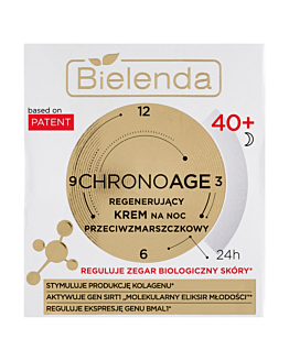Bielenda Chrono Age 24H Regenerujący krem przeciwzmarszczkowy 40+ na noc 