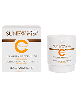 SunewMed+ Lekki krem do twarzy z witaminą C na dzień i noc, 50 ml