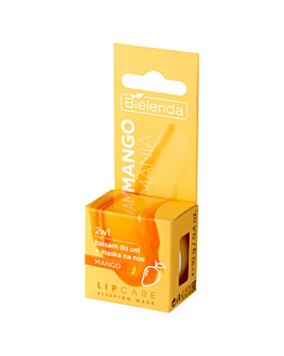 Bielenda Mango Mania Balsamo Labbra + Maschera Notte 2in1 10 g
