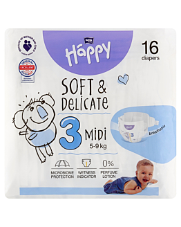 Bella Happy Soft & Delicate Pieluszki Midi