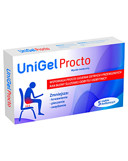 Unigel Procto, Czopki doodbytnicze