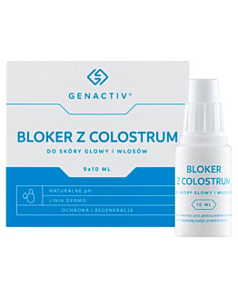 Genactiv Bloker z colostrum do skóry głowy i włosów