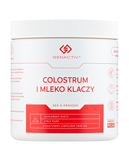 Genactiv Colostrum i Mleko Klaczy Preparat wzmacniający odporność Proszek