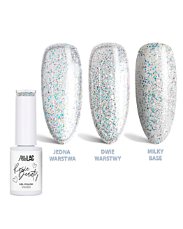 AlleLac Lakier Hybrydowy Glow Gel Polish x Rosie Beauty 6 g