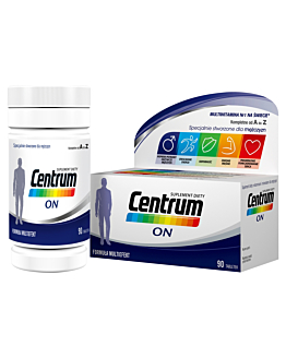 Centrum On, Zestaw witamin i minerałów, Tabletki