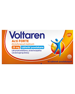 Voltaren Acti Forte 25 mg, 10 tabletek