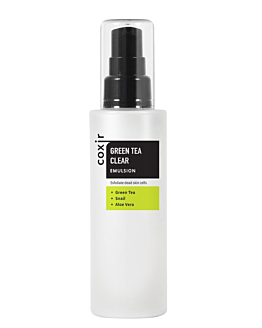 Coxir Green Tea Clear Emulsja do twarzy