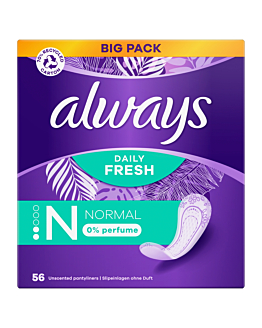 Always Dailies Salvaslip Normal 56 pz