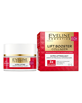 Eveline Lift Booster Collagen, Krem do twarzy 60+