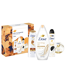 Dove Zestaw For Women Eco7b (Nourishing Silk SG + Deo + Antifrizz + Silky BL)