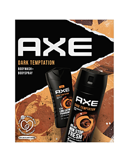 Axe Zestaw Dark Tempatation (Body Spray 1+ Shower Gel 