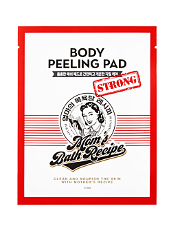 Mom's Bath Recipe Body Peeling Pad strong 