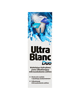 Ultrablanc Duo - hybrydowa, wybielająca pasta odbudowująca mikrouszkodzenia szkliwa 75 ml