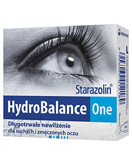 Starazolin HydroBalance One, Nawilżające krople do oczu, Jednodawkowe pojemniki