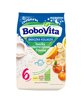 Bobovita Kaszka Mleczno-Ryżowa Owocowa