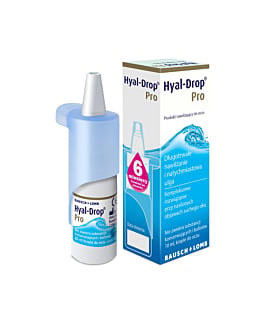 Hyal-Drop Pro, Nawilżające krople do oczu, 0,24% hialuronianu sodu