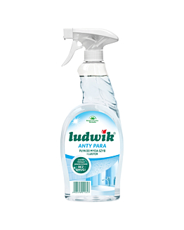 Ludwik Płyn do mycia szyb i luster anty para
