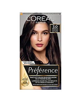 L’Oréal  Preference Farba do włosów 3 Ciemny Brąz