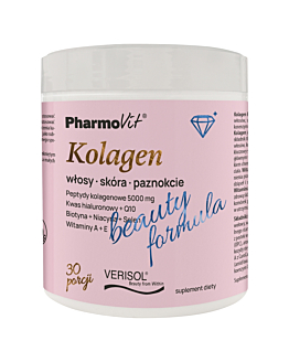 PharmoVit Kolagen Beauty Formula Włosy skóra paznokcie Proszek