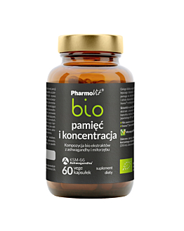 Pharmovit Bio Pamięć i Koncentracja, 60 Kapsułek