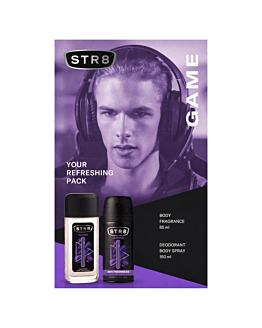 STR8 Zestaw świąteczny Game (NS 85 ml + Deo 