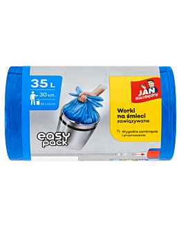 Jan Niezbędny Worki na śmieci Easy-Pack Niebieskie Hd