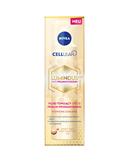 Nivea Visage Cellular Luminous Tonujący krem przeciw przebarwieniom na dzień 