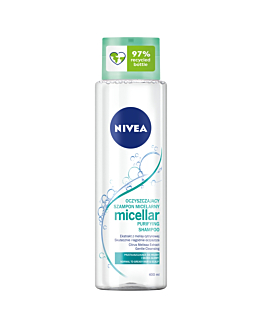 Nivea Hair Care Głęboko Oczyszczający Szampon Micelarny
