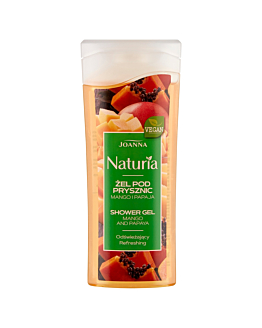 Joanna Naturia Body Żel pod prysznic Mango i Papaja Travel 