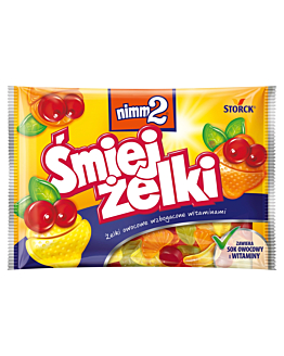 Nimm2 Śmiejżelki, Żelki owocowe wzbogacone witaminami