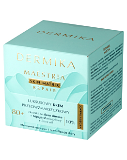 Dermika Maestria Luksusowy krem przeciwzmarszczkowy 80+ na dzień i na noc 50ml