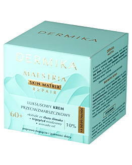 Dermika Maestria Luksusowy krem przeciwzmarszczkowy 60+ na dzień i na noc 50ml