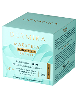 Dermika Maestria Luksusowy krem przeciwzmarszczkowy 50+ na dzień i na noc 50ml