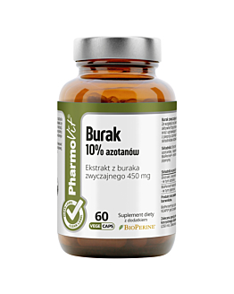 PharmoVit Clean Label Burak Kapsułki