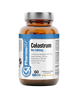 PharmoVit Clean Label Colostrum bez laktozy Kapsułki